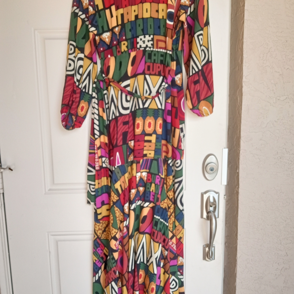 FARM Rio Multicolor Graphic Maxi Dress - Picture 2 of 5